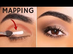 MASTERING Eyeshadow Mapping for Instant Brown Smokey Eyes