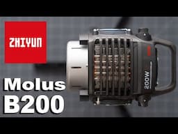 ZHIYUN Molus B200. Brand new 200W LED light for video and photography. Honest Review!