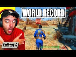 HOW SPEEDRUNNERS BEAT THE WORLD RECORD "FALLOUT 4" SPEEDRUN!