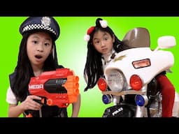 Pretend Play Police With Joker Controls Kaycee