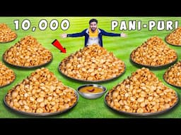 We Made 10,000 Pani Puri At Once - पानी पुरी का ठेला लगाओ और लाखों कमाओ 🤑