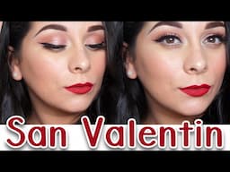 Maquillaje Fácil y Lindo para San Valetìn - 14 De Febrero - Zaret Montoya