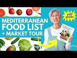 Mediterranean Diet Shopping Like a Pro | mediterranean diet food list for beginners