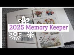 DIY A5 Take a Note Memory Keeper | Getting It Ready For 2025