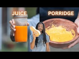 Butternut Squash Juice & Porridge Recipe | Zero Waste Juicing Ideas