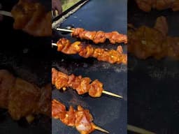 Quick & Easy Bang Bang Chicken Skewers on the Flattop Griddle | Lets Go!