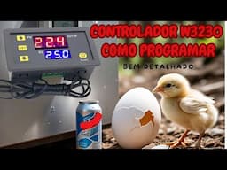 controlador de temperatura W3230,como configurar e ligar