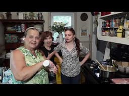 Appalachian cooking with Brenda' special pork chops with extra special guest.