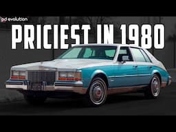 9 Most Expensive AMERICAN SEDANS of 1980