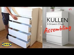 IKEA KULLEN 5 Drawers Chest Assembly