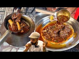 RED WINE रो रसीलो मांस Rajasthan मैं सिर्फ़ यही बनता है🔥Juicy Mutton Curry Made with RedWine Jodhpur