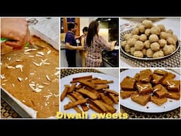 Easy diwali sweets and namkeen | chalo kuch meetha banate hai 😊