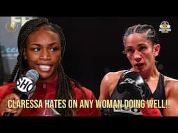 CLARESSA SHIELDS COMMENTS ON SERRANO AND BAUMGARDNER IS AN INDICATION OF JEALOUSY AND ENVY!!