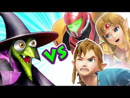 Gruntilda INSULTS all of the Zelda and Metroid Fighters! | SSBU (Episode 3)