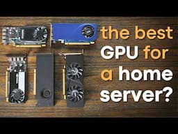 What's the BEST Low-Profile GPU for your Home Lab?