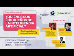 #DesmitificandoLaIA ¿Quiénes son los dueños de la inteligencia artificial?