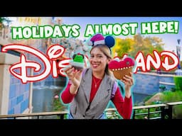 The Holidays At Disneyland Are Almost Here | Tasty Disney Holiday Baked Treats Arrive Early!