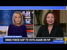 Duckworth on MSNBC Urges Senate GOP to Pass Her Right to IVF Act to Make It Easier to Access IVF