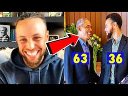 Stephen Curry REACTS To Barack Obama Calling Him An OLD MAN!!! 🤣