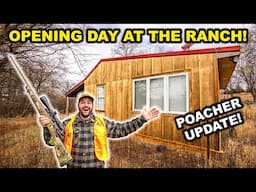 Deer Hunting my ABANDONED RANCH on OPENING DAY!!! (Poacher Update!)