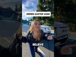 Crazy hidden Easter Eggs in ​⁠@gmc Sierra Denali EV 🤯⚡️