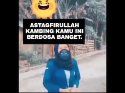 ASTAGFIRULLAH KAMBING KAMU INI BERDOSA BANGET — VIDEO LUCU