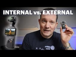 DJI OSMO Pocket 3 - Internal vs. Wireless Mic