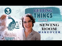 Getting Things Done || Sewing Room Makeover || Episode Three || Stenciling Furniture