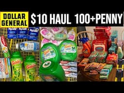 Dollar General CLEARANCE EVENT: $10 HAUL + 100+ PENNY ITEMS!