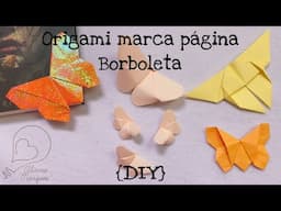 Origami Borboleta - 3 modelos {DIY}