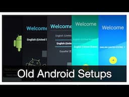 Old Stock Android Setup UIs (2.3.6 - 6)