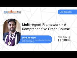 Multi Agent Framework: A Comprehensive Crash Course