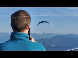 paraglider show