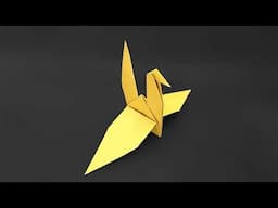 How to Fold an Origami Crane (Tsuru) – Simplified Version