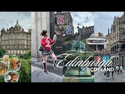 cozy days in Edinburgh + outfit ideas 🏴󠁧󠁢󠁳󠁣󠁴󠁿 travel vlog