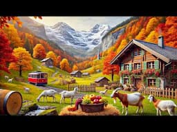 Best of Autumn in Switzerland 🍁 Walking Tour 🇨🇭