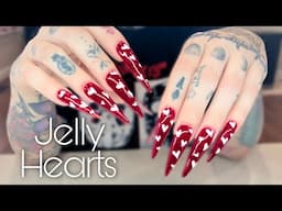 Watch Me Work: Acrylic fill + Gelly Polish Nail Art