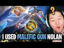 Is it Good? Malefic Gun on Nolan in Solo rank Mobile Legends