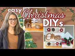 Easy Christmas Crafts | DIY Christmas Home Decor | Christmas on a Budget