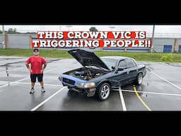 Im Building THE MOST HATED Crown Vic on The Internet! Engine Swapped 6 Speed Crown Victoria