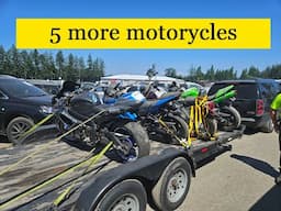 I purchased 5 more motorcycles!