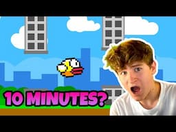 Can I Make Flappy Bird in 10 MINUTES? | Unity3D