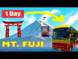 Bus Trip around Mount Fuji including Panoramic Ropeway / Lake Kawaguchi