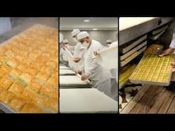 Dozens of masters prepare thousands of baklava a day | How to make baklava?