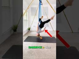 This ONE TIP will improve your inverted straddle 👉 #aerialyoga #aerialhammock