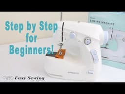 How to Operate an Ambiano Mini Sewing Machine | Aldi Sewing Machine