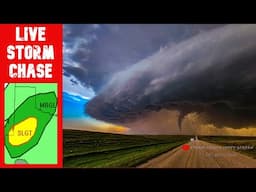 🔴 Live Chase - Low-end Texas TORNADO Threat