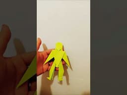 Origami Human #origami #origamitutorial #diy #papercraft