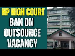 HP Hight Court Ban Outsource Recruitment