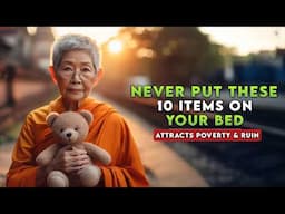 Never Put This on Your Bed THEY ATTRACT POVERTY AND RUIN| Buddhist Teachings